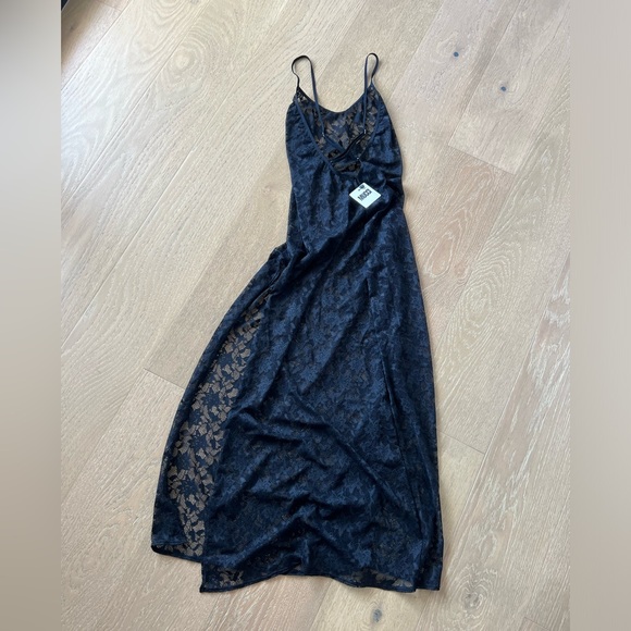 MUCCI Viola Lace Slip in Nera XS - Picture 4 of 6